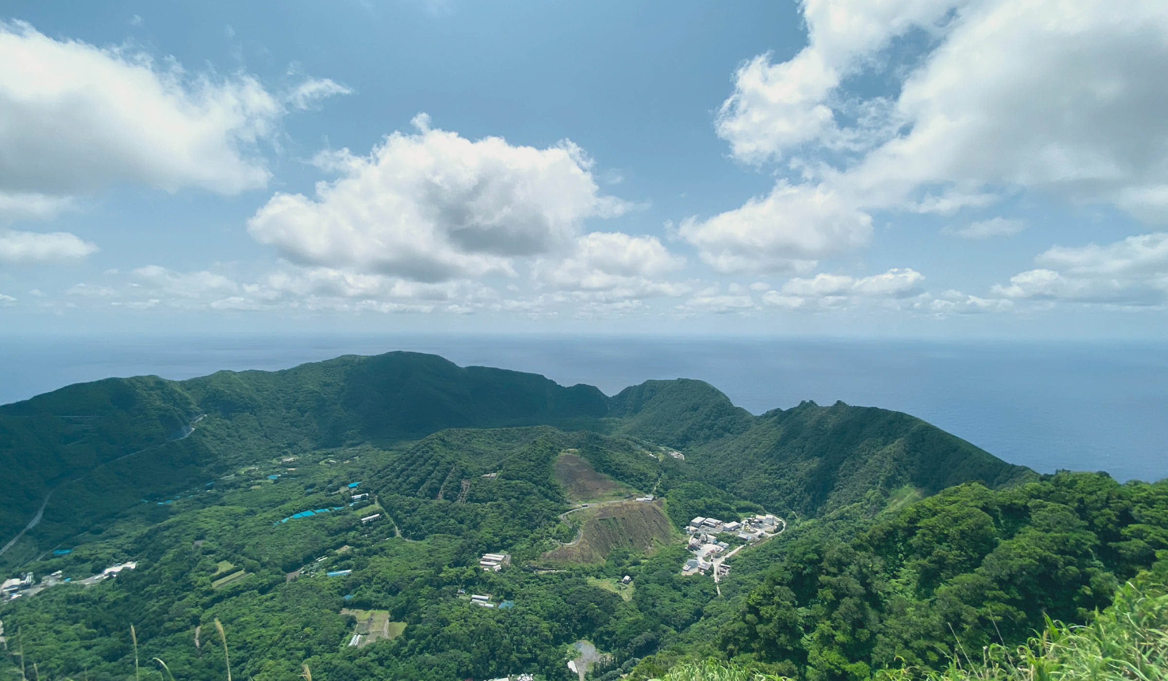 青ヶ島の風景