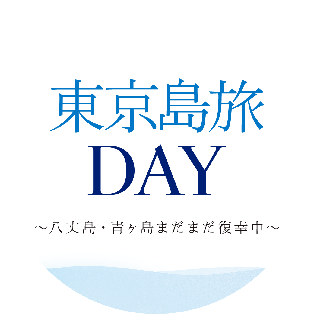 東京島旅DAY 八丈島・青ヶ島まだまだ復幸中